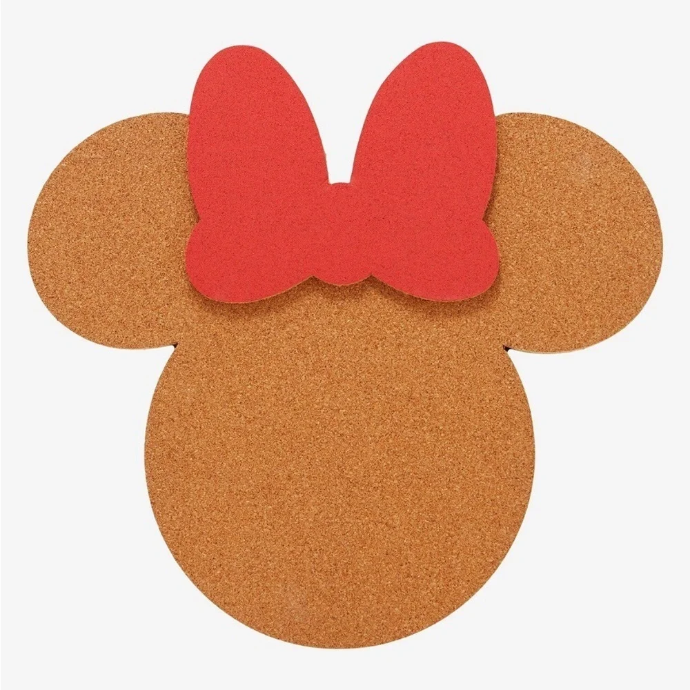 Disney Mickey or Minnie Mouse Enamel Pin Collection Cork Board